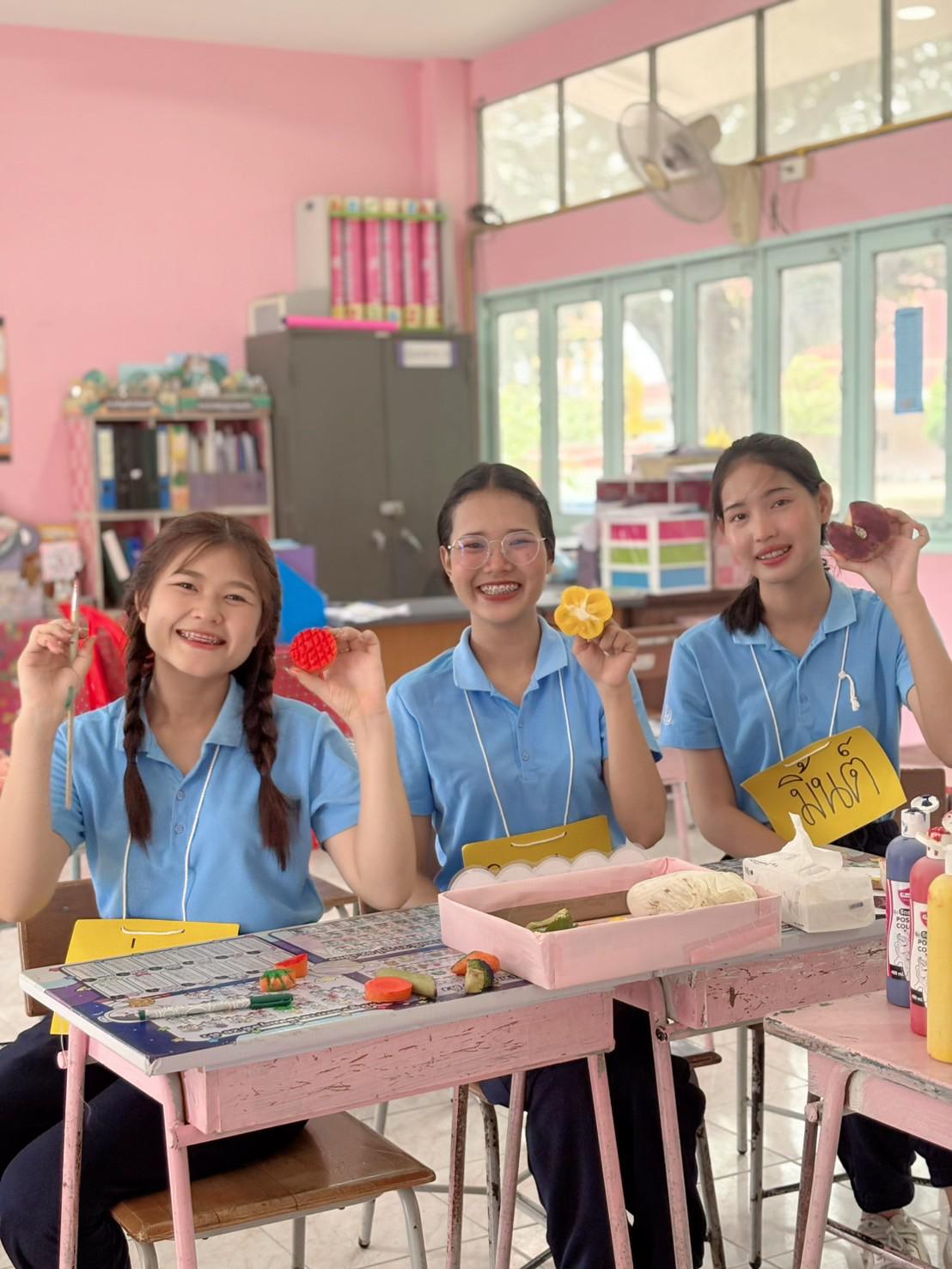 77. ค่ายศิลปะบูรณาการกับสาระการเรียนรู้สำหรับนักเรียนระดับประถมศึกษา ณ โรงเรียนบ้านโนนม่วง